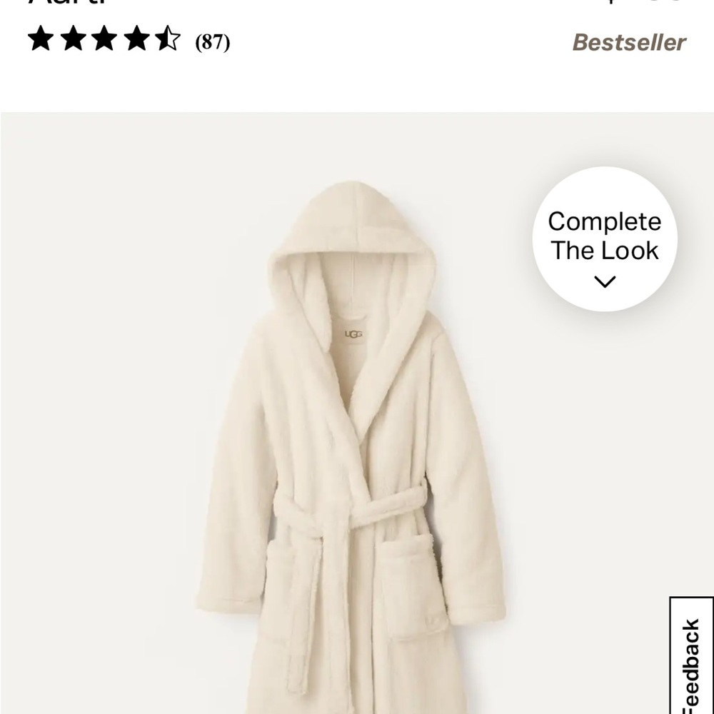 Ugg Sherpa Robe Large